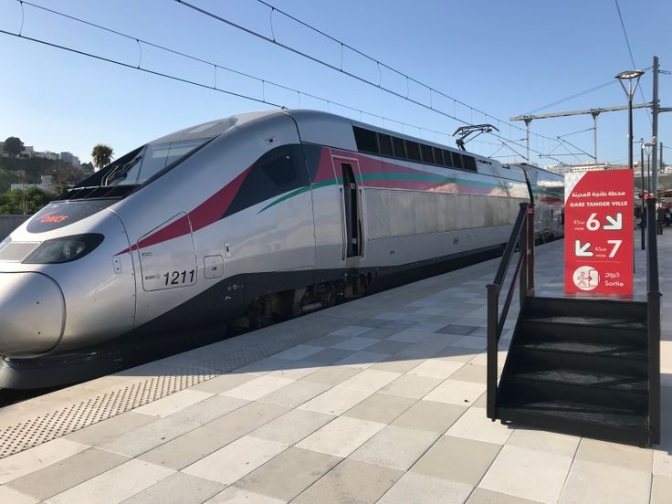 High-speed train in Morocco