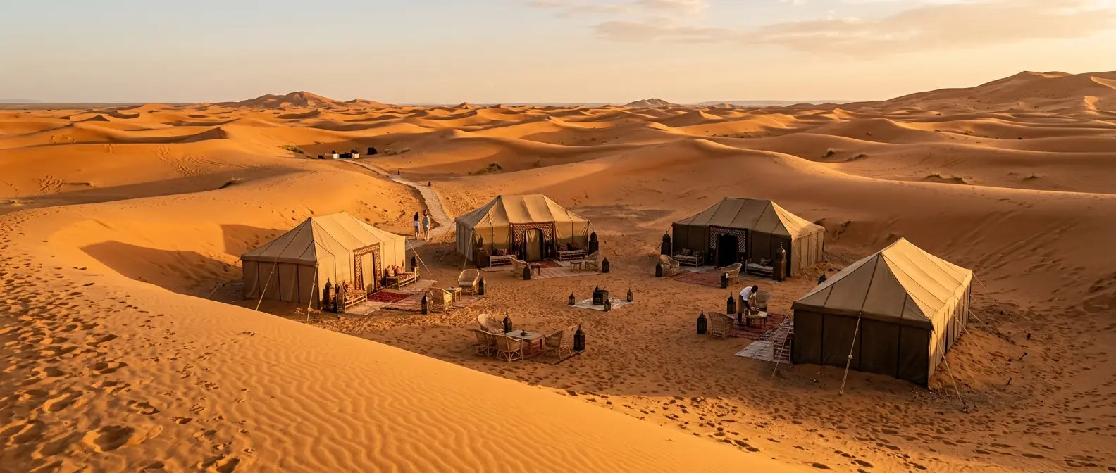 Best Desert Camps in Merzouga (2026): Luxury Sahara Camps for an Unforgettable Stay