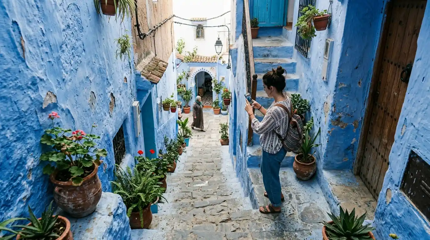Best Instagram Spots in Chefchaouen (2026): 15 Blue Streets, Hidden Corners & Epic Views