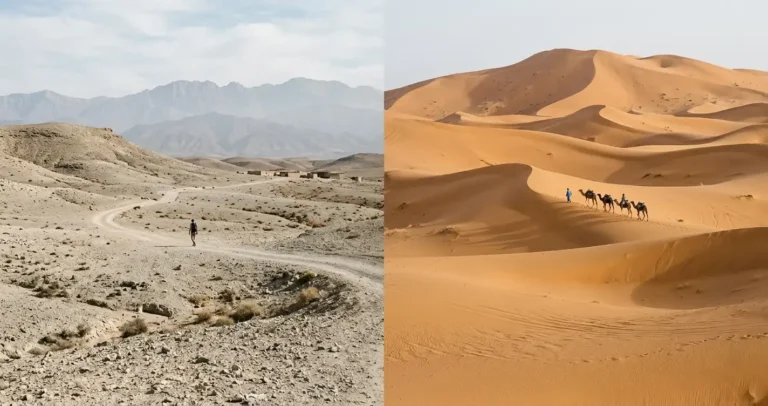 Agafay Desert vs Sahara Desert (2026): 10 Epic Differences You Need to Know